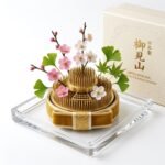 Kenzan Japonés, Soporte Redondo con Pinchos para Ikebana