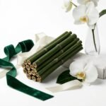 Estacas de bambú verde de 11,4 cm (4,5 pulgadas)