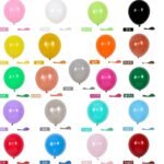 Globos de Látex Color Caramelo para Bodas y Cumpleaños